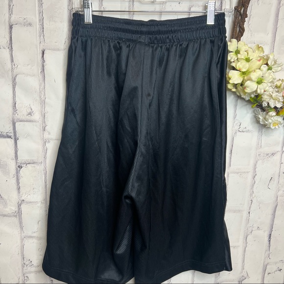 Nike Air Jordan Sri-fit black mesh stripes black basketball shorts - Picture 3 of 11